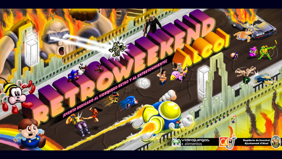 Retroweekend Alcoy recibirá a los amantes de los videojuegos retro y la cultura arcade