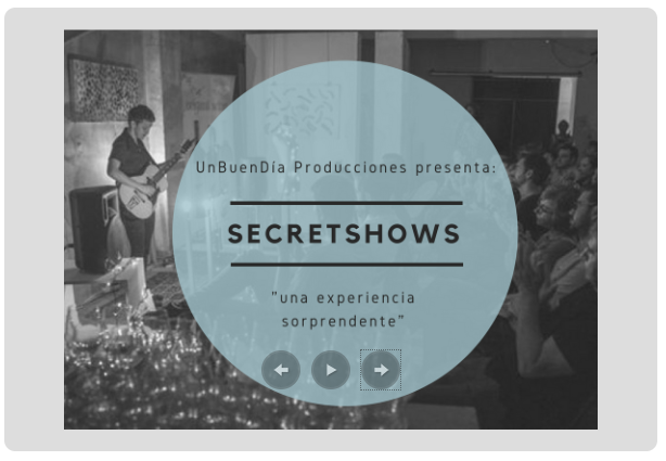 SecretShow en Alicante el 16 de Junio
