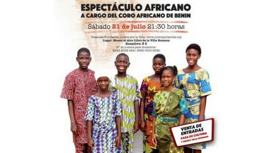 El coro infantil africano BeningBé en concierto este sábado en l’Alfàs