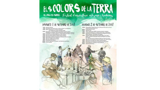 Callosa d’en Sarrià celebra el próximo 1 y 2 de septiembre su festival de agricultura, artesanía y tradiciones ‘Els Colors de la Terra