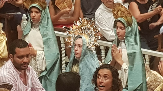 El Misteri viscut en aplaudiments pel públic en un gran Assaig General del dia 12