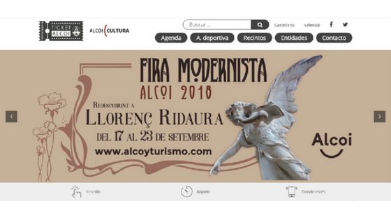 Ticketalcoi es consolida com l’agenda cultural d’Alcoi