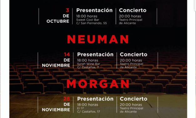 El ciclo de conciertos “Momentos Alhambra en el Escenario” de Cervezas Alhambra regresa al Teatro Principal de Alicante