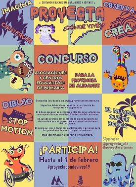 Comença la III Edició de “Proyecta” amb el llançament dels concursos per als centres educatius de la província d’Alacant