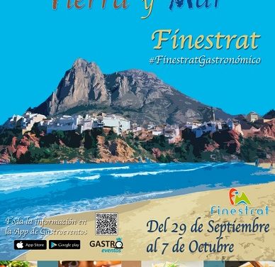 Finestrat celebra sus Jornadas Gastronómicas “Tierra y Mar” del 29 de septiembre al 7 de octubre