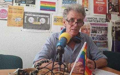 Solo seis preguntas a Toni Magro mientras expone en el Ateneo de Alicante