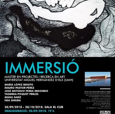 Inauguració al MUA de l’exposició «Immersió»: una manifestació viva i actual