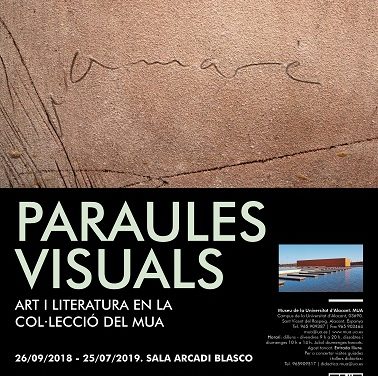 El MUA funde el arte y la literatura en su nueva exposición «Palabras visuales»