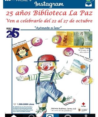 La Biblioteca La Paz de Villena compleix 25 anys: jove i valent