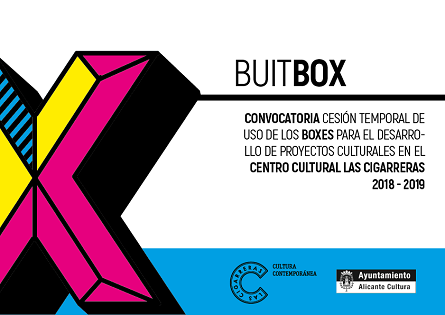 La regidoria de cultura d’Alacant obri la convocatòria per a la cessió de Boxes en el Centre Cultural Las Cigarreras
