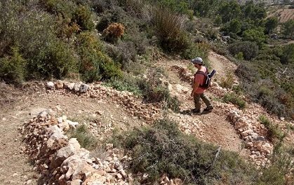 Turisme realitza l’adequació, millora i ampliació de la xarxa de senders de Serra Bèrnia en el terme municipal d’Altea
