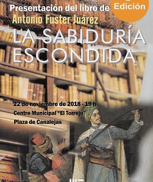 El benidormense Antonio Fuster Juárez presenta en el Torrejó el seu llibre “La sabiduría escondida”