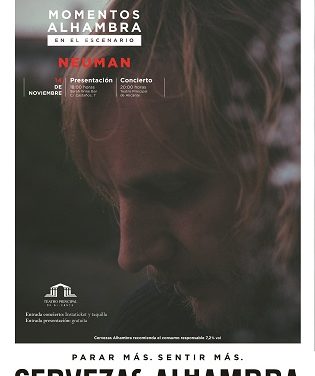 Cervezas Alhambra lleva al artista Neuman a Alicante dentro del ciclo “Momentos Alhambra en el Escenario”