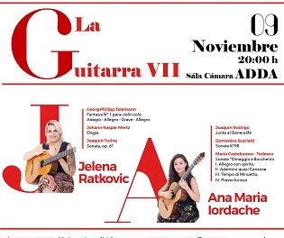 Concert Cum Laude a l’ADDA amb alumnes del màster d’Interpretació de Guitarra Clàssica de la UA