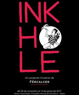 El Museo Soler Blasco de Xàbia estrena este viernes la exposición “Ink in hole” del ilustrador Fércalcer