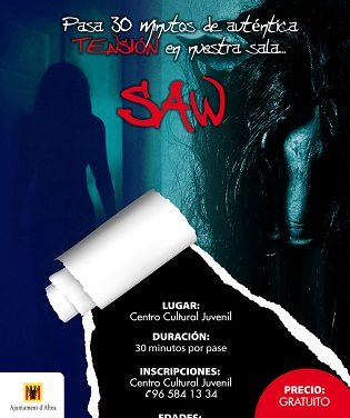 El Centro Juvenil de Altea se convertirá en una escape room con la temática de las películas de la saga Saw