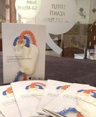 El Instituto Gil-Albert convoca al mundo de la cultura alicantina para conmemorar el 70 aniversario de los Derechos Humanos