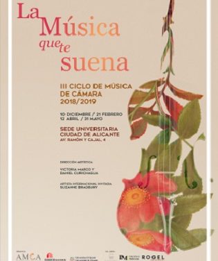 Inicio del ciclo “La Música que te suena” en la Sede Universitaria Ciudad de Alicante