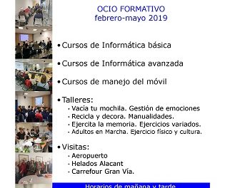 El Ayuntamiento de Alicante tiene abierto el plazo de inscripción de las actividades gratuitas del Centro de Recursos de Consumo hasta el 28 de enero