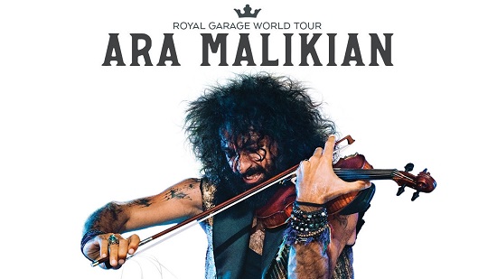 Ara Malikian presenta en el Auditori Teulada Moraira su nuevo espectáculo Royal Garage World Tour