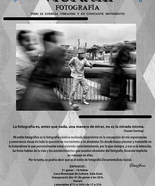 Vibratik: la exposición fotográfica de Claudio Fuster en Dénia