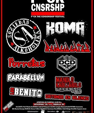 Lo mejor del punk rock nacional se da cita en la Plaza de Toros de Villena