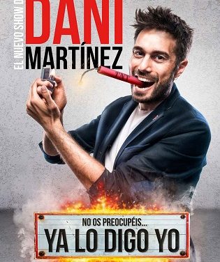 El cómico Dani Martínez garantiza las risas en Aula de Cultura de Alicante con su monólogo ¡Ya lo digo yo!