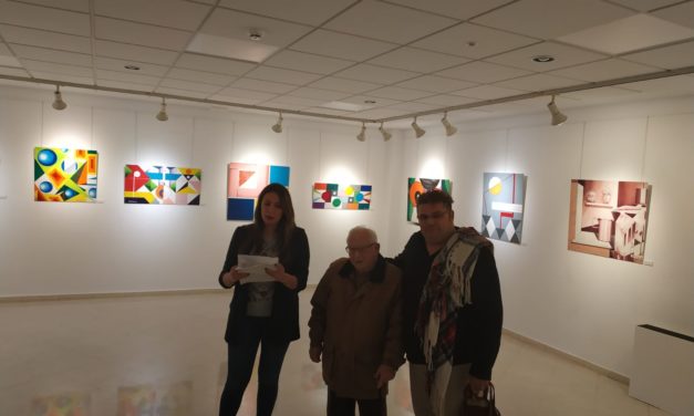 Diocres presentó su obra en la sala Pablo Lau de Sant Joan