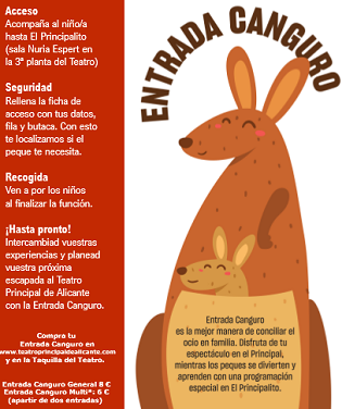 El Principal apuesta por el ocio en familia con su proyecto “ENTRADA CANGURO”