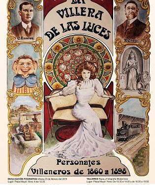 Más de 100 figurantes de época nos trasladan a “La Villena de las Luces” de la Época Modernista