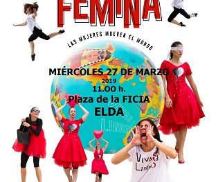Maracaibo Teatro realiza un canto al papel de la mujer en Elda con la obra ‘Fémina, las mujeres mueven el mundo’