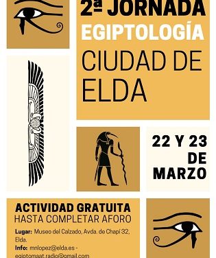 El Museo del Calzado acogerá la 2ª Jornada de Egiptología Ciudad de Elda