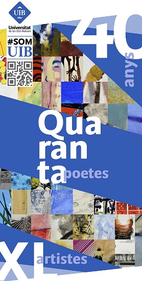 Los rectores de la UA y la UIB inauguran la exposición «40 anys, quaranta poetes, XL artistes»