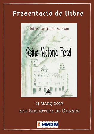 Rafael Andarias presenta aquest dijous a Xàbia la seua primera novel·la “Reina Victòria Hotel”