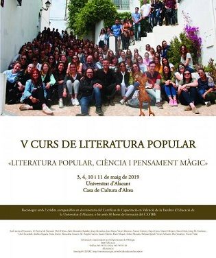 Altea acoge el V Curs de Literatura Popular protagonizado por la ciencia y el pensamiento mágico