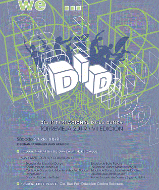 Torrevieja celebrará el Día Internacional de la Danza el próximo 27 de abril