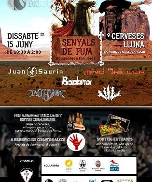 Una nova edició del concert ‘Senyals de Fum’de sons metall a Alcoi