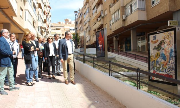 Exposición de carteles del Festival de Benidorm en el Espai d’Art Los Carrascos