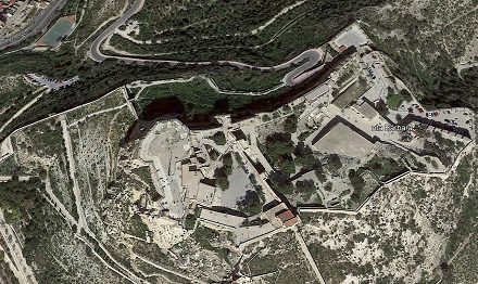 L’Ajuntament d’Alacant repara el llenç oest de la muralla de la Muntanya Benacantil