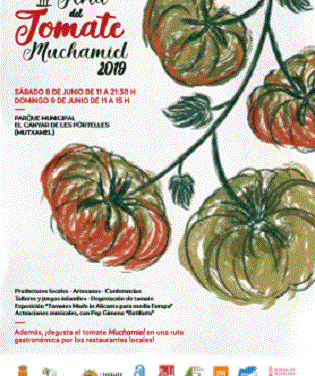 Mutxamel celebra la III Feria del Tomate Muchamiel