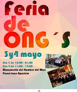 Torrevieja acoge la tradicional Feria de ONG’s los días 3 y 4 de mayo