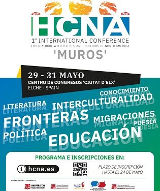 La Universitat Miguel Hernández d’Elx organitza l’I Congrés Internacional per al diàleg amb les cultures hispanes de nord Amèrica