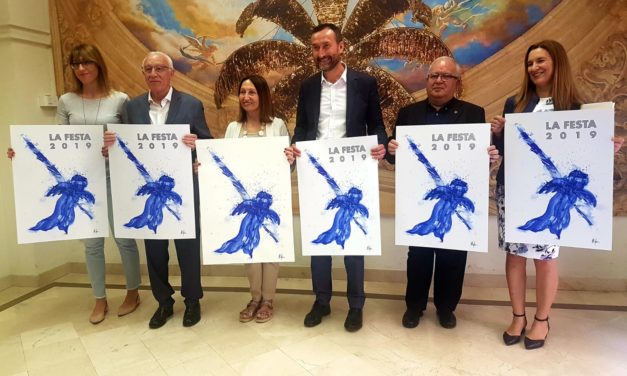 El ángel de la Mangrana protagoniza el cartel de las representaciones del Misteri d’Elx 2019