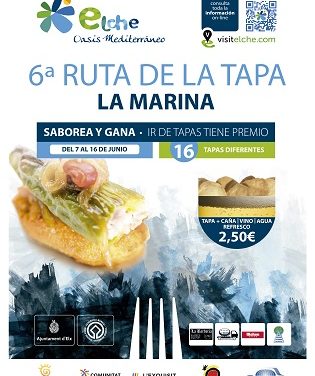 6a Ruta de la Tapa de la Marina a Elx