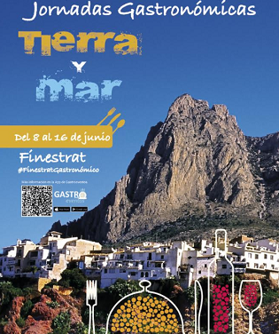 Finestrat celebra del 8 al 16 de juny les seues jornades gastronòmiques “Terra i Mar”