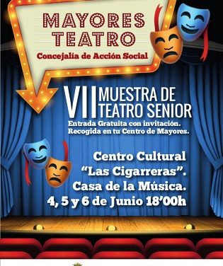 La Concejalía de Acción Social de Alicante organiza la VII Muestra de Teatro Senior en “Las Cigarreras” del 4 al 6 de junio