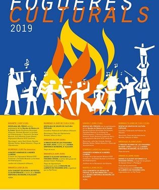 La Concejalía de Cultura de Alicante programa hasta el 23 de junio diversas actividades en la cuarta edición del programa «Fogueres Culturals»