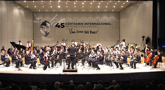 Dos bandas de Portugal y una de la Comunitat competirán en el 46 Certamen Internacional de Música Vila d’Altea
