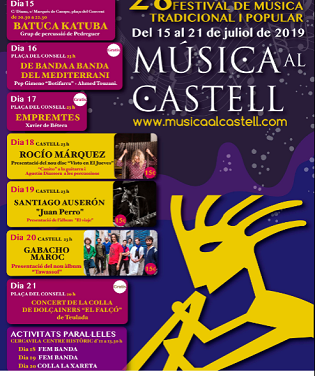 Cultura Dénia ompli les nits d’estiu de música, cinema, art i dansa