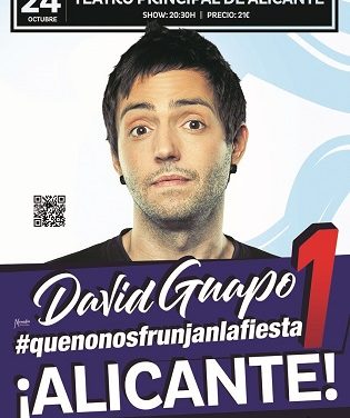 Doble ració de David Guapo en el Principal d’Alacant